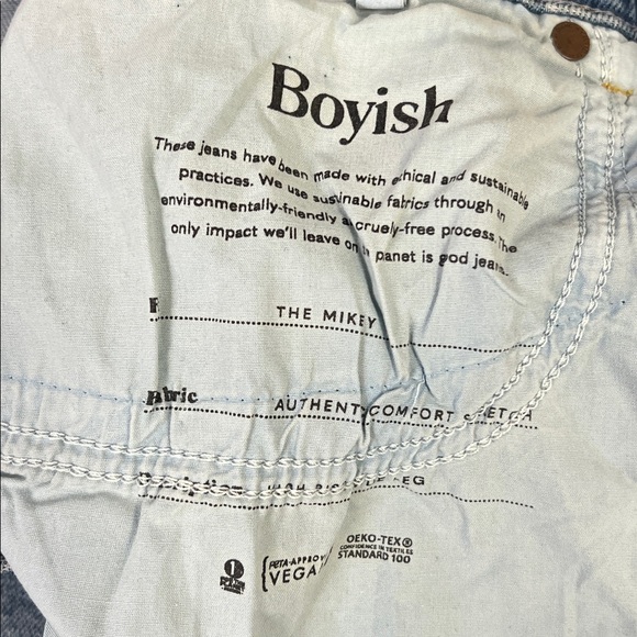 Boyish “The Mikey” High-Rise Wide Leg Jeans – Women’s Size 31 - Picture 8 of 16